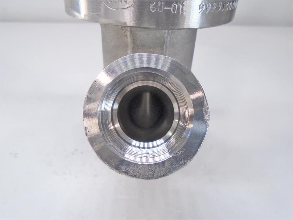 Fetterolf Schuf 1-1/2" x 1" Sampling Valve, Stainless Steel, Model 32FG